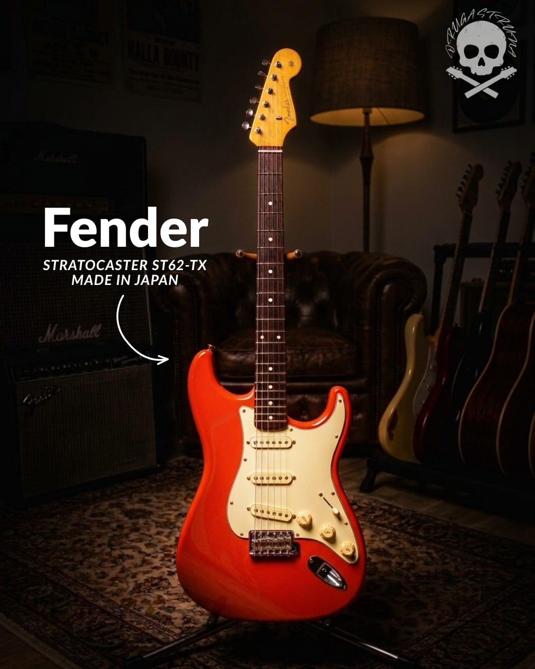 Fender Stratocaster ST62-TX Made in Japan